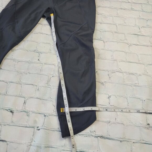 Athleta black 21” leggings workout yoga mesh size S - Picture 3 of 8